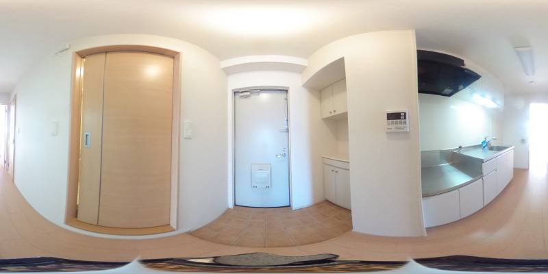 パノラマ画像玄関