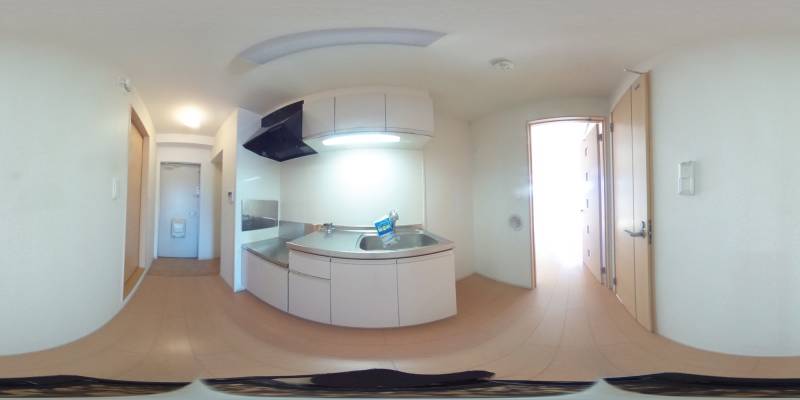 パノラマ画像キッチン