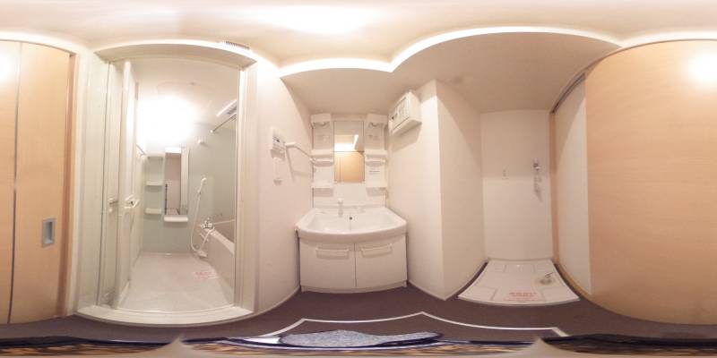 パノラマ画像洗面所