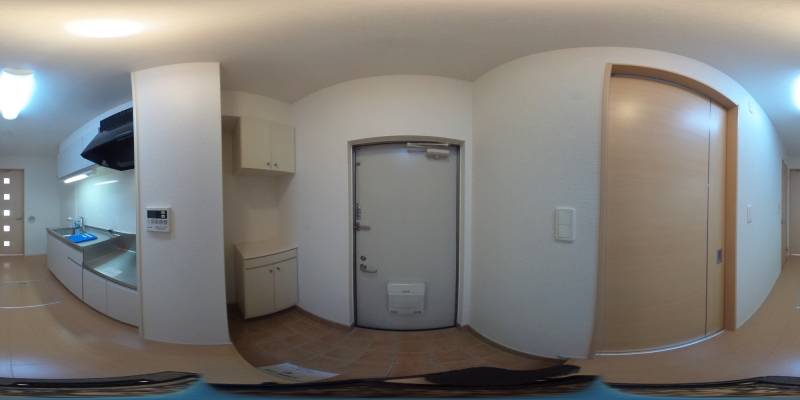 パノラマ画像玄関