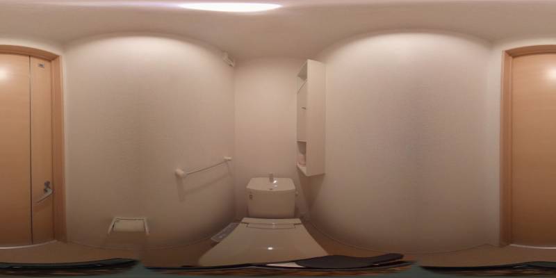 パノラマ画像トイレ