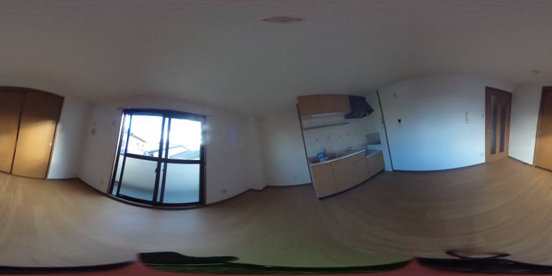 パノラマ画像リビング