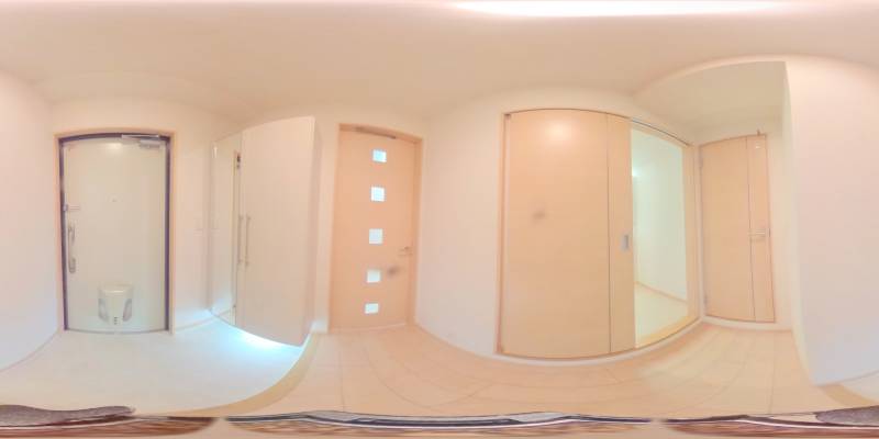 パノラマ画像玄関