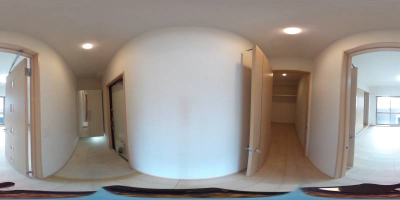 パノラマ画像玄関