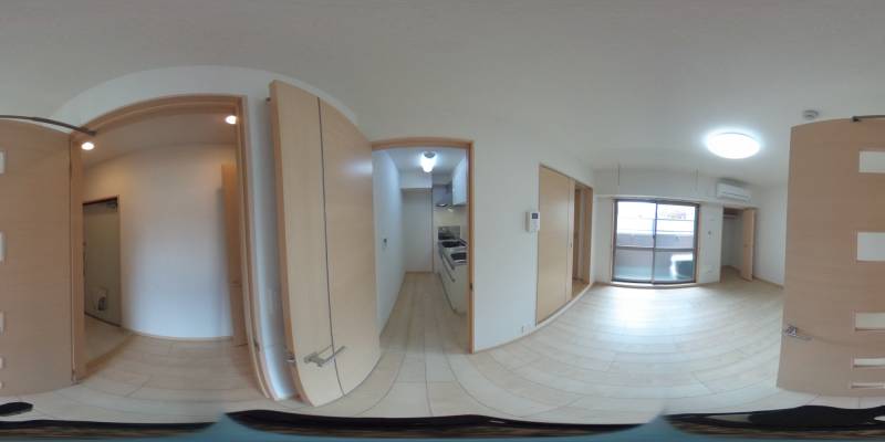 パノラマ画像リビング