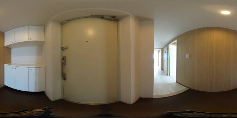 パノラマ画像玄関