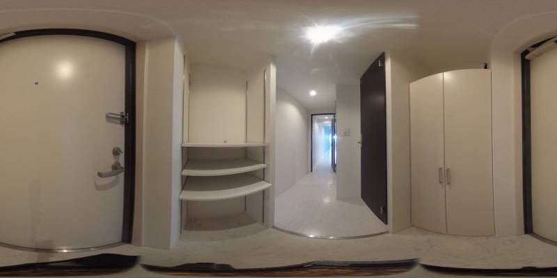 パノラマ画像玄関