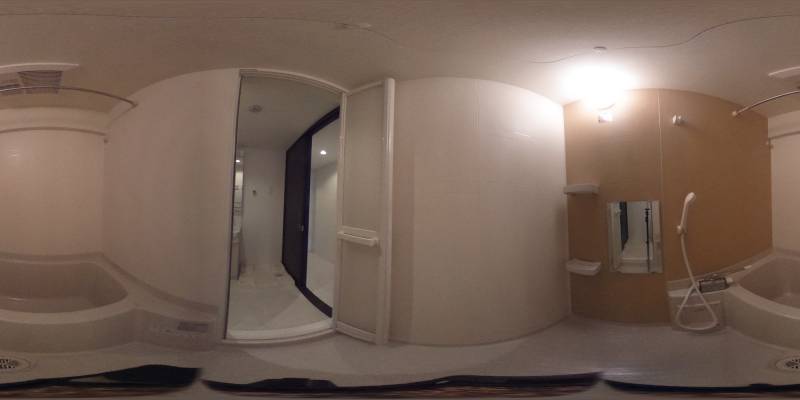 パノラマ画像バスルーム