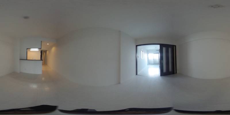 パノラマ画像リビング