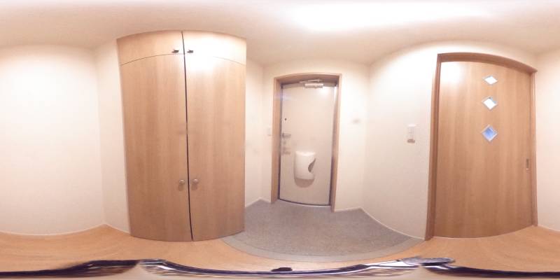 パノラマ画像玄関