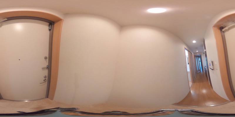 パノラマ画像玄関