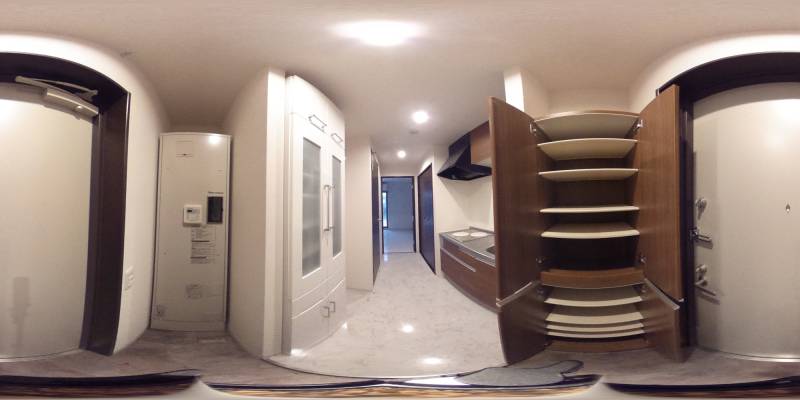 パノラマ画像玄関