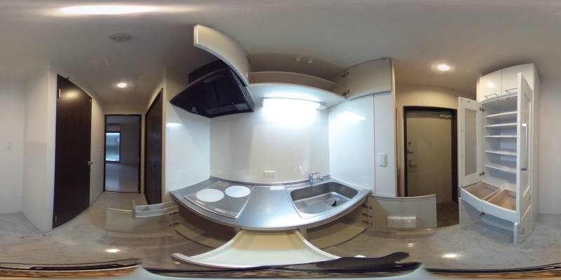 パノラマ画像キッチン