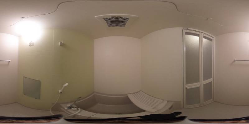 パノラマ画像バスルーム