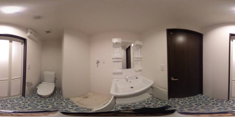 パノラマ画像トイレ