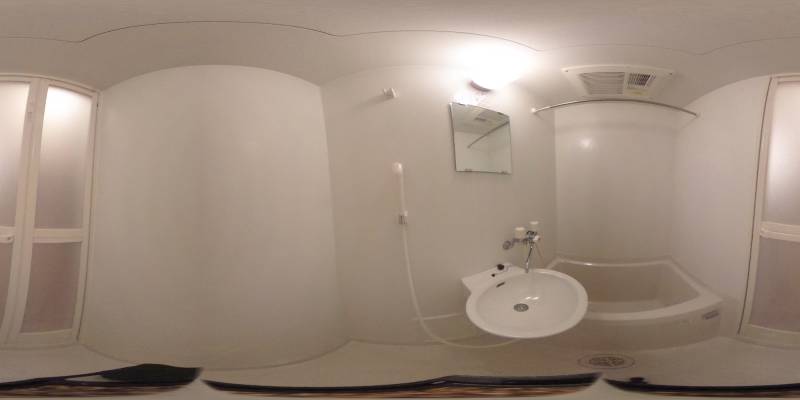パノラマ画像バスルーム