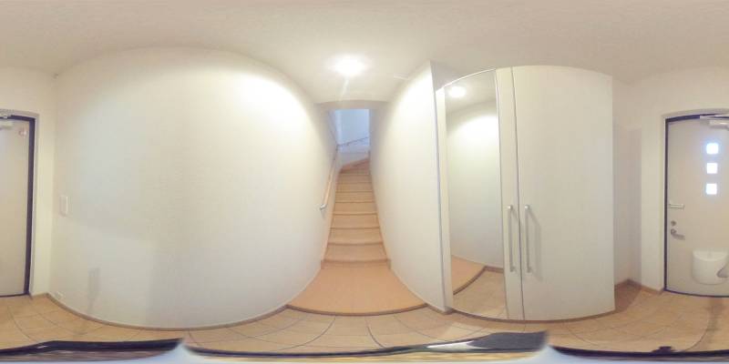 パノラマ画像玄関
