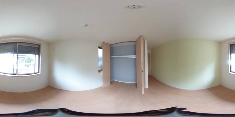 パノラマ画像洋室