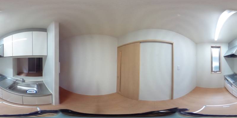 パノラマ画像キッチン