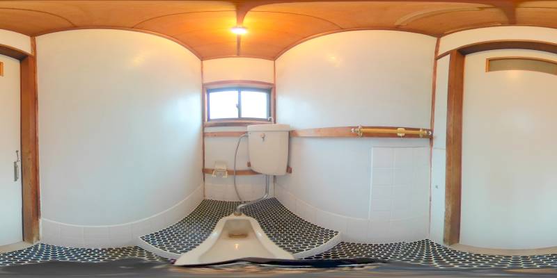 パノラマ画像トイレ