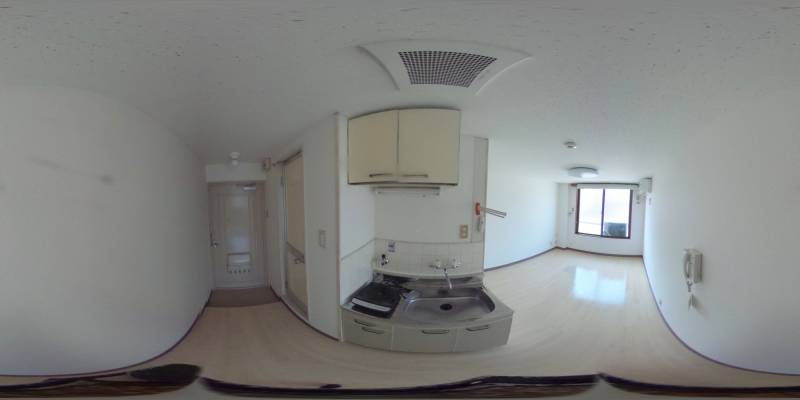 パノラマ画像キッチン