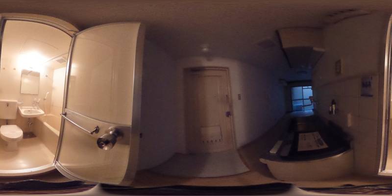 パノラマ画像キッチン