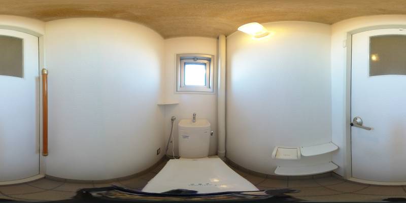 パノラマ画像トイレ