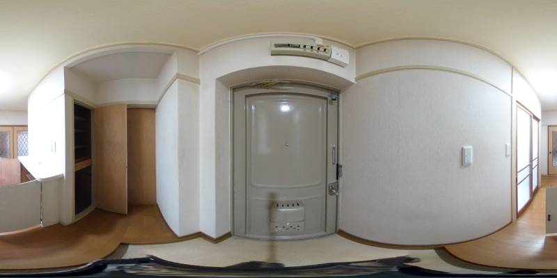 パノラマ画像玄関