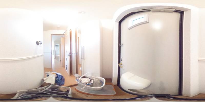 パノラマ画像玄関