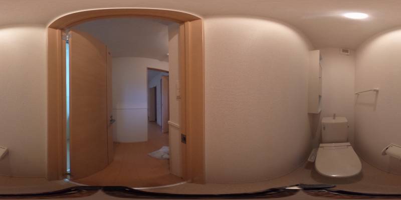 パノラマ画像トイレ