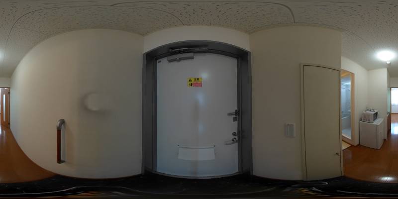 パノラマ画像玄関