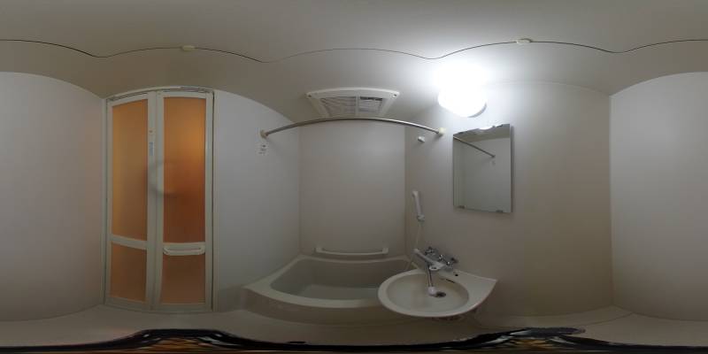 パノラマ画像バスルーム