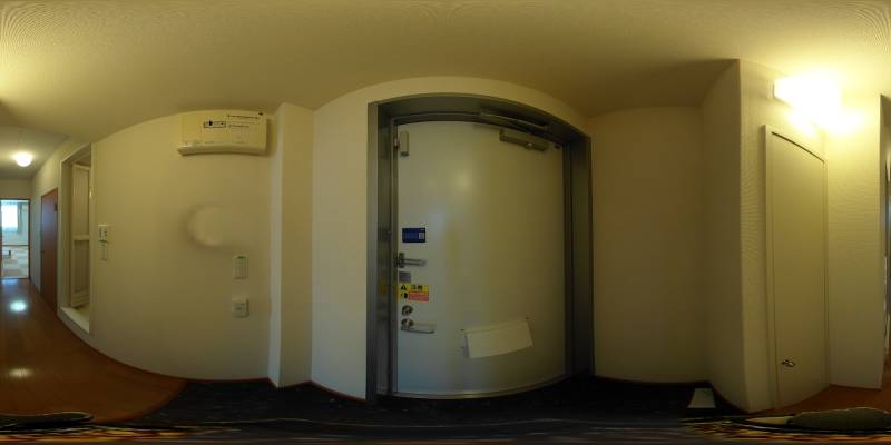 パノラマ画像玄関