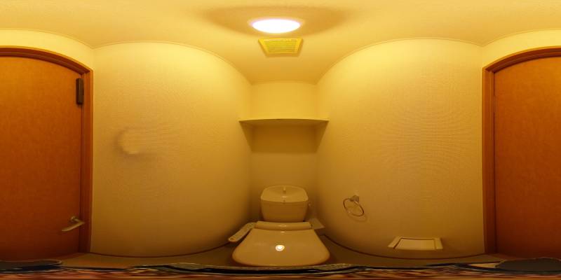 パノラマ画像トイレ