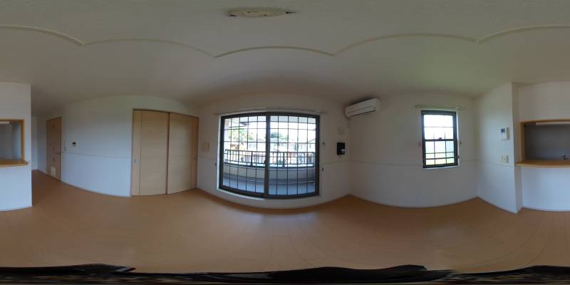 パノラマ画像リビング