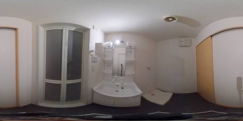 パノラマ画像洗面所