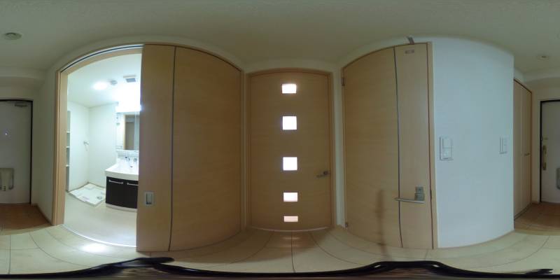 パノラマ画像洋室
