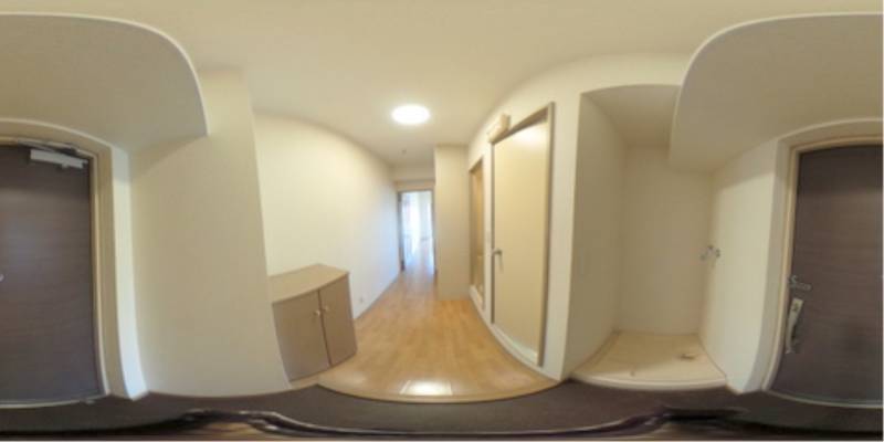 パノラマ画像玄関