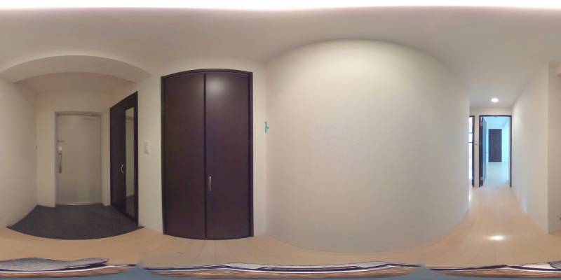 パノラマ画像玄関