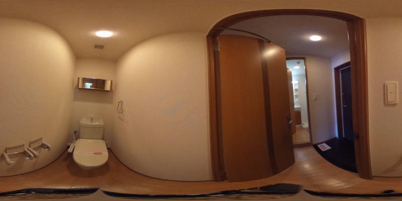 パノラマ画像トイレ