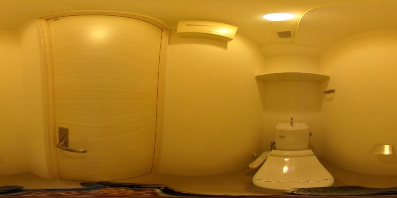 パノラマ画像トイレ