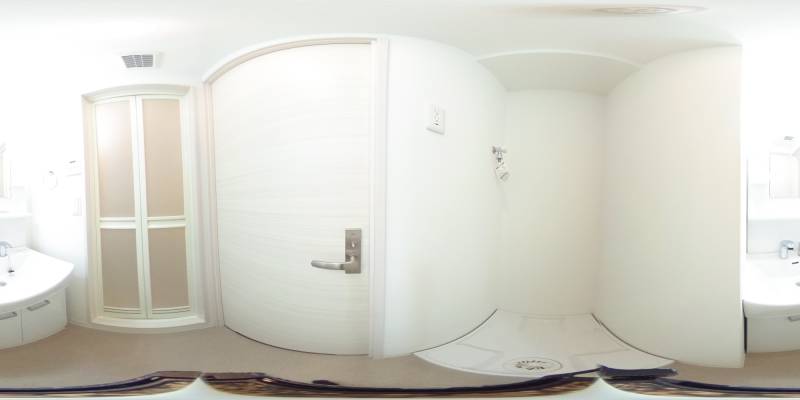 パノラマ画像洗面所