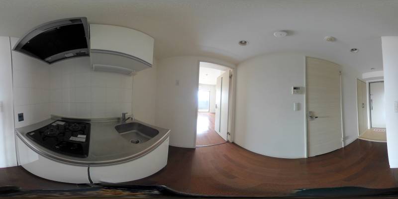 パノラマ画像キッチン