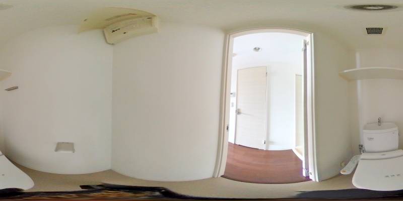 パノラマ画像トイレ