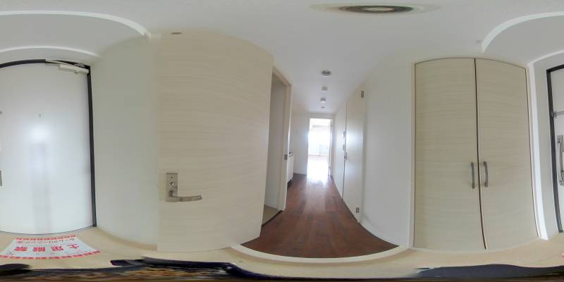 パノラマ画像玄関