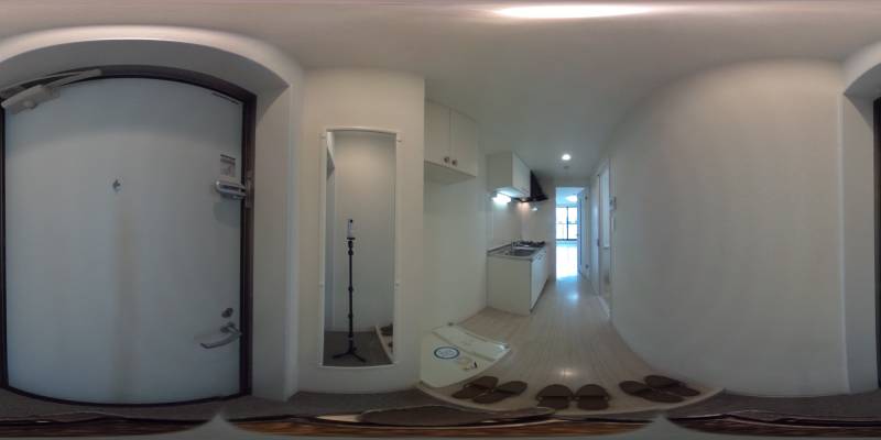 パノラマ画像玄関