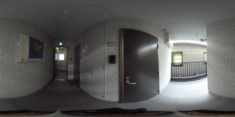 パノラマ画像玄関