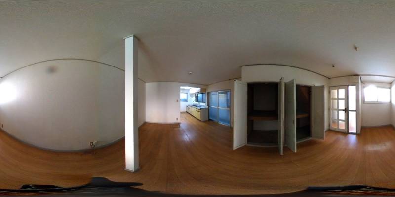 パノラマ画像リビング