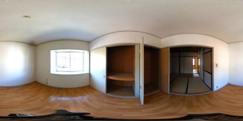 パノラマ画像洋室