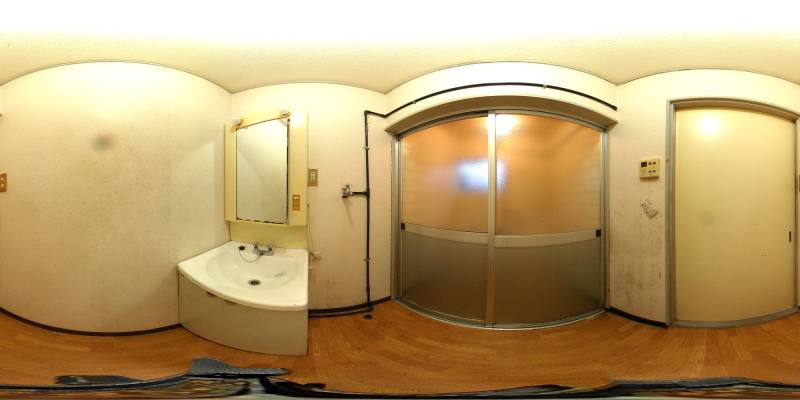 パノラマ画像洗面所